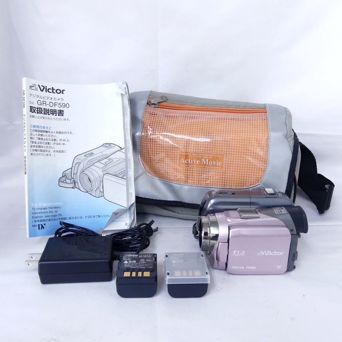 Victor Victor GR-DF590-P розовый серия видео камера текущее состояние товар USED /2506C