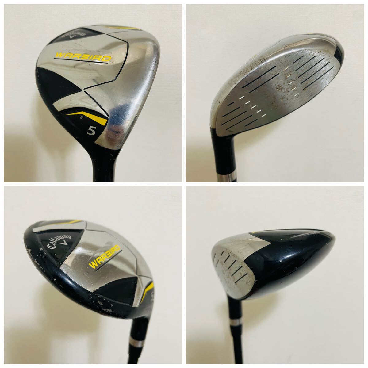美品　Callaway WARBIRD キャロウェイ メンズ 右利き 7本 8680 Callaway WARBIRD キャロウェイ ゴルフクラブ7本セット
