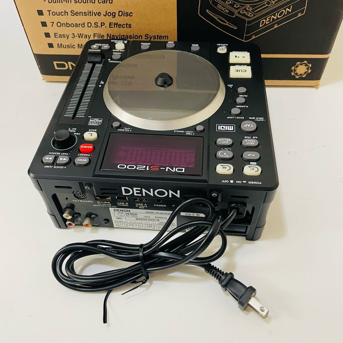 8702 動作確認済み DENON DN-S1200 デノン 元箱付 送料無料 8702 動作確認済み DENON DN-S1200 デノン 元箱付 送料無料