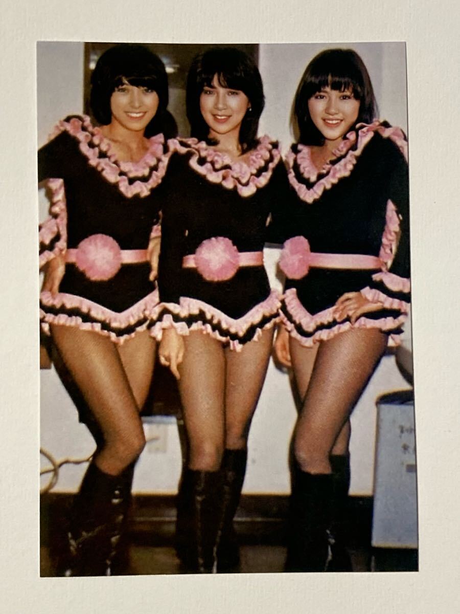キャンディーズ 伊藤蘭 藤村美樹 田中好子 A4サイズ ポスター
