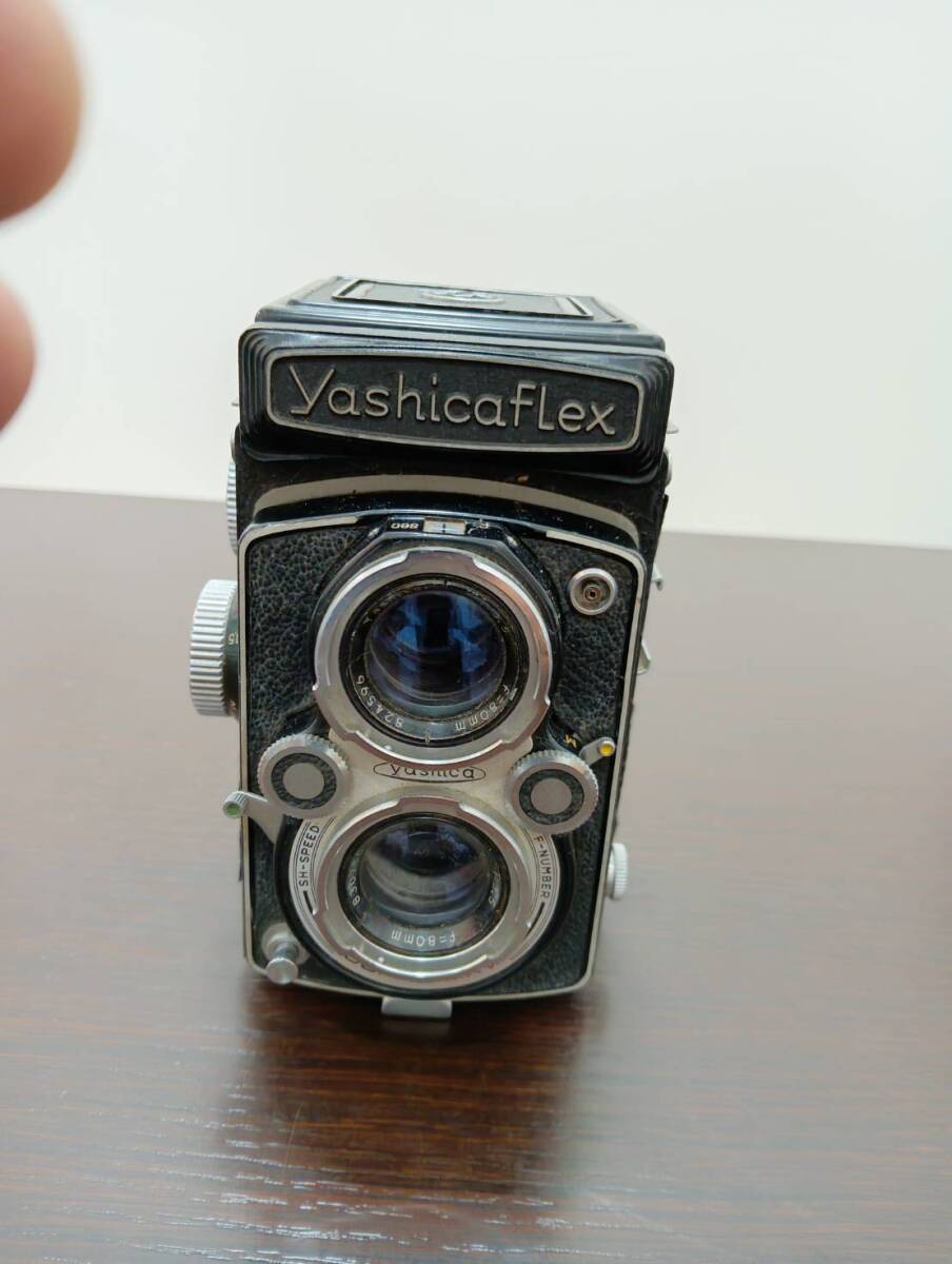 8348 二眼レフ カメラ Yashicaflex 動作確認不明(ヤシカ)|売買 8348 二眼レフ カメラ Yashicaflex 動作確認不明(ヤシカ)|売買