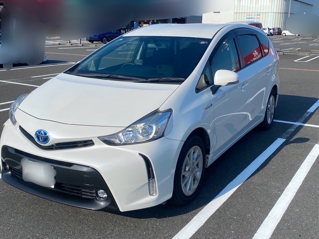 ☆極美品☆トヨタ☆プリウスα☆S☆車検令和7年12月☆純正アルミ☆5人乗り☆取扱説明書☆