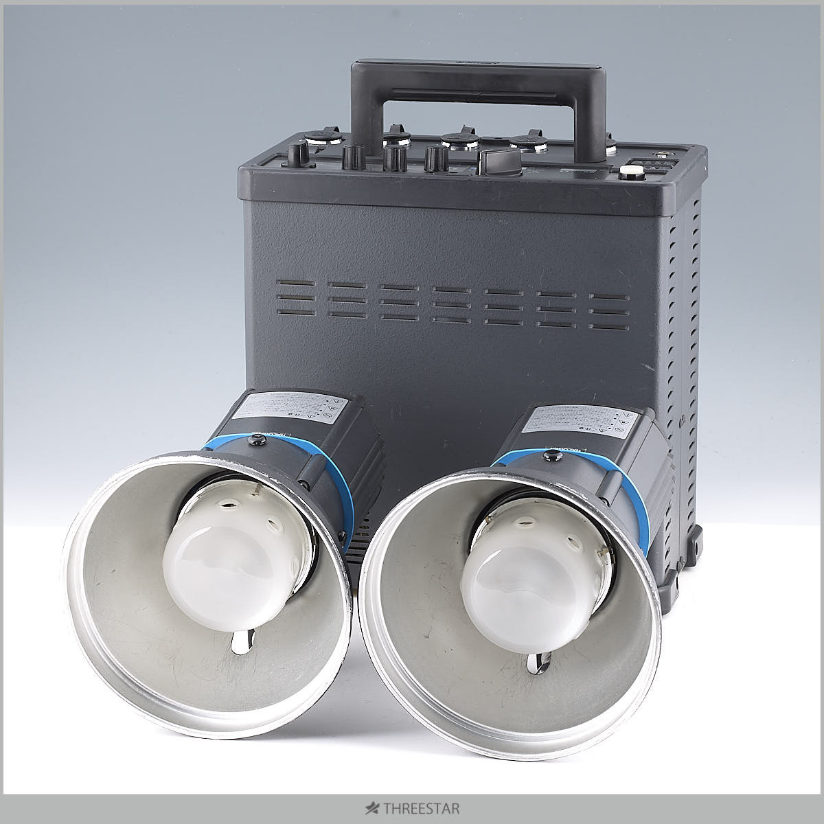 COMET コメット CX-244III/CX-25IIIH 1台2灯 セット 実用でおススメ！！ ストロボ ジェネレーター 2400W 【3】_画像1