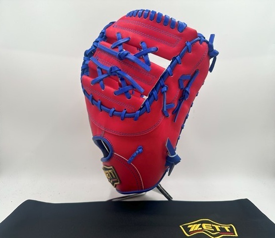 ZETT 軟式用ファーストミット プロステイタス オーダー BRF-PRO 日本制 刺繍あり　軟式 一塁手用 グラブ グローブ