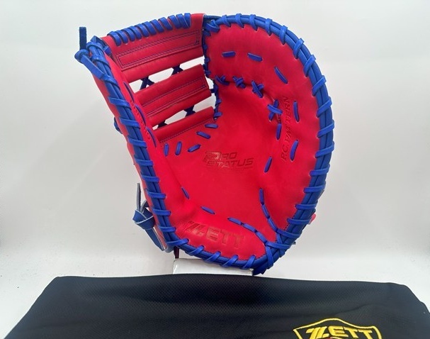 ZETT 軟式用ファーストミット プロステイタス オーダー BRF-PRO 日本制 刺繍あり　軟式 一塁手用 グラブ グローブ