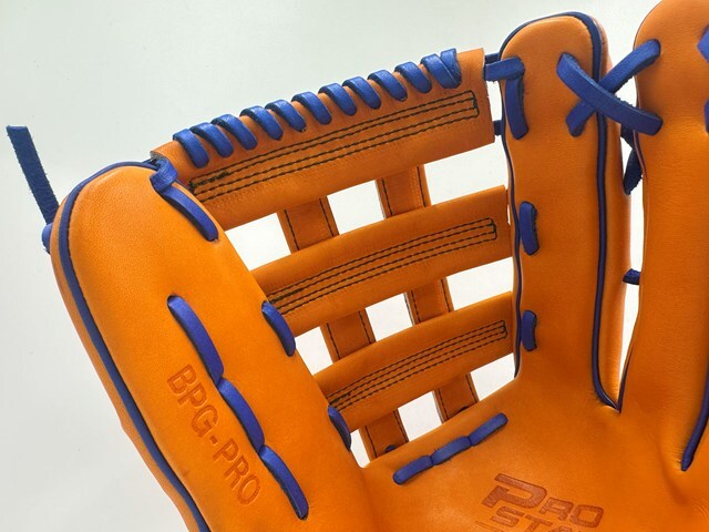 ZETT 硬式外野手用グローブ プロステイタス オーダー BPG-PRO 日本制 刺繍あり キップレザー 未使用品　硬式 外野 グラブ