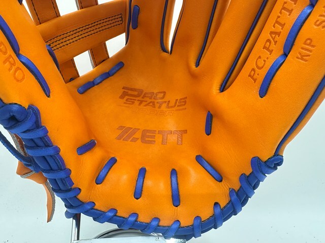 ZETT 硬式外野手用グローブ プロステイタス オーダー BPG-PRO 日本制 刺繍あり キップレザー 未使用品　硬式 外野 グラブ