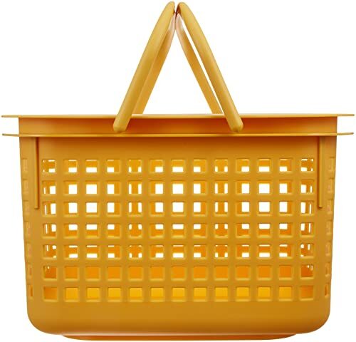 マルチバスケット マスタード Mサイズ:23L sceltevie チェスティーノバスケット 235767_画像2