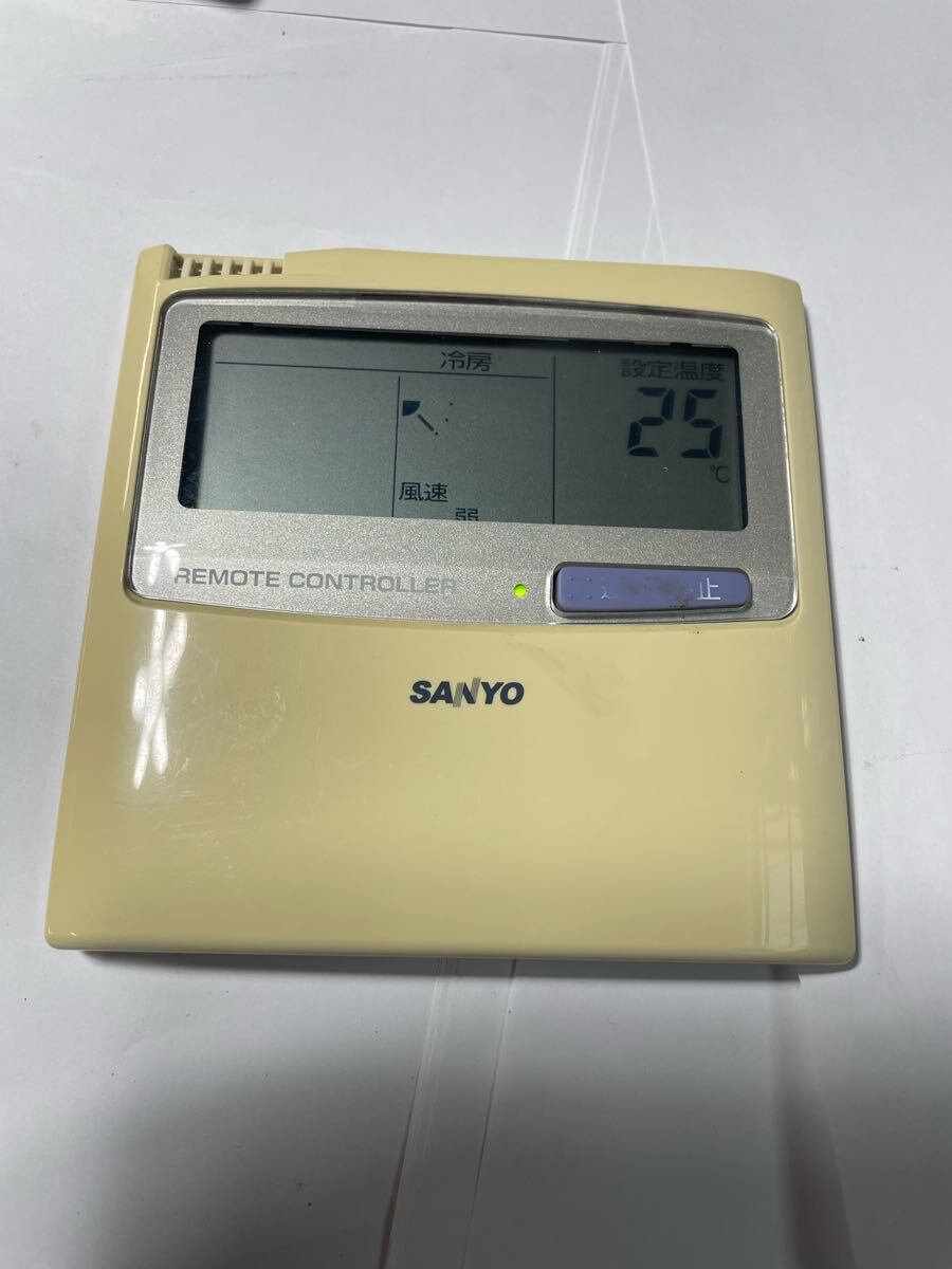 465 SANYO サンヨー RCS-GUH63D 業務 エアコン リモコン 636)SANYO サンヨー 業務用 パッケージ リモコン RCS-SH80U-1