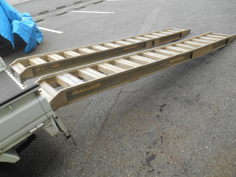 *[ прямой самовывоз ] Showa Bridge алюминиевый мостик алюминиевый мостик 3t 3 тонн 3000kg длина 360cm действительный ширина 40cm сельско-хозяйственное оборудование для ушко модель 2885