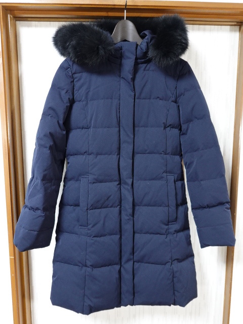 ■0603■Demi-Luxe BEAMS デミルクス ビームス ダウンコート 38 ●
