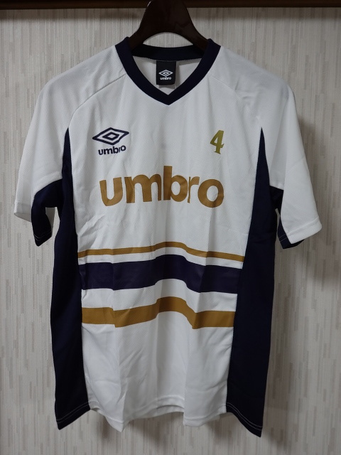 #0615#UMBRO Umbro короткий рукав p Ractis рубашка M новый товар с биркой футбол рубашка #4*