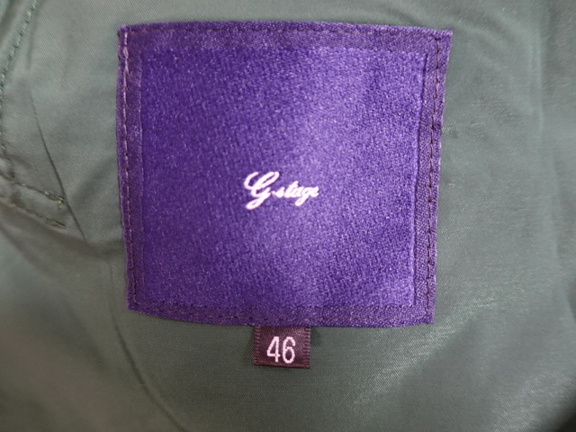 ■0630■g-stage ジーステージ コート ジャケット 46 ●_画像3