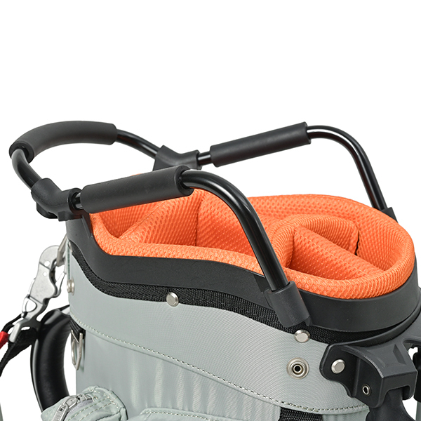 アーミーベースコレクション スタンドバッグ US.NAVY グレー ABC-060SB ARMY BASE COLLECTION キャディバッグ US ネイビー_画像7