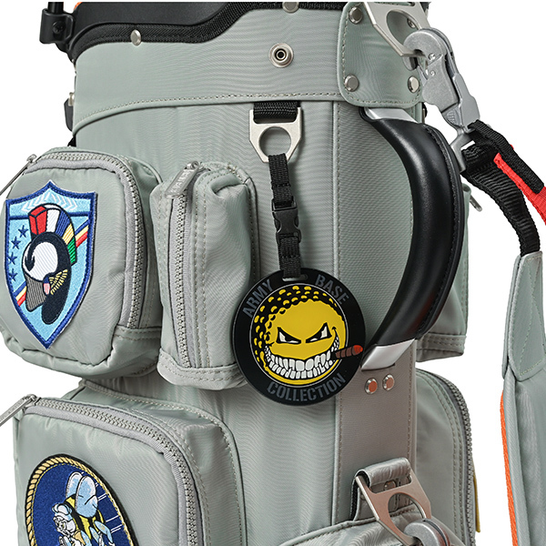 アーミーベースコレクション スタンドバッグ US.NAVY グレー ABC-060SB ARMY BASE COLLECTION キャディバッグ US ネイビー_画像8