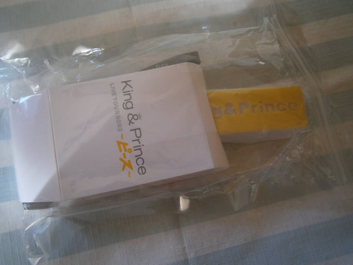 ●●●●KING＆Prince●ペンライト●2023●キンプリ●ピース●STARTO●旧ジャニーズ●作動確認済み●●●●の画像1