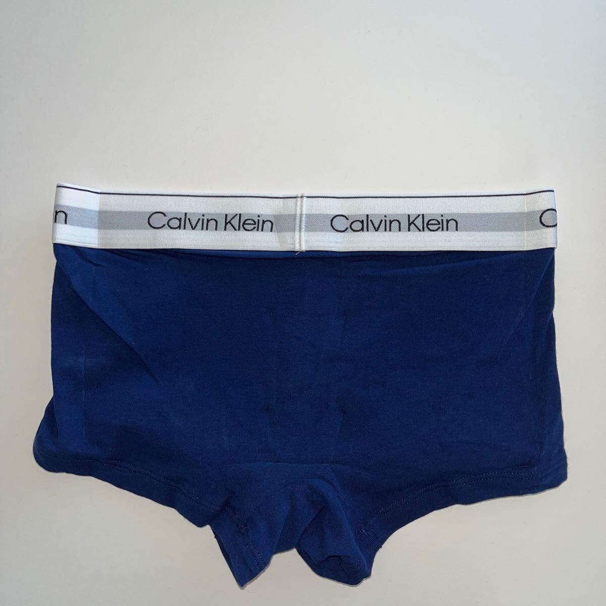 Calvin klein カルバンクライン ローライズボクサー　S(XS) ネイビー　コットンストレッチ　ボクサーパンツ　メンズパンツ 男性インナー