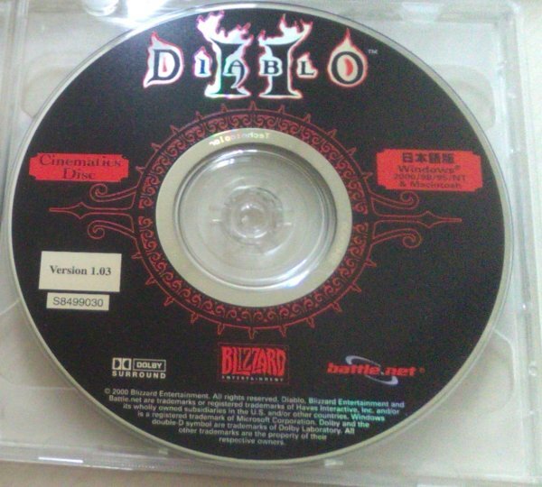 【匿名発送・追跡番号あり】 使用状況不明 ディアブロ 2 日本語版_画像3