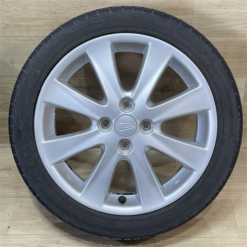 ムーブ 等 ダイハツ 純正 4.5-16+45 4H100 ATR-Kｘ2/ＷＩＮＲＵＮ Ｒ330ｘ2 165/50R16 16インチ 4本セット 009