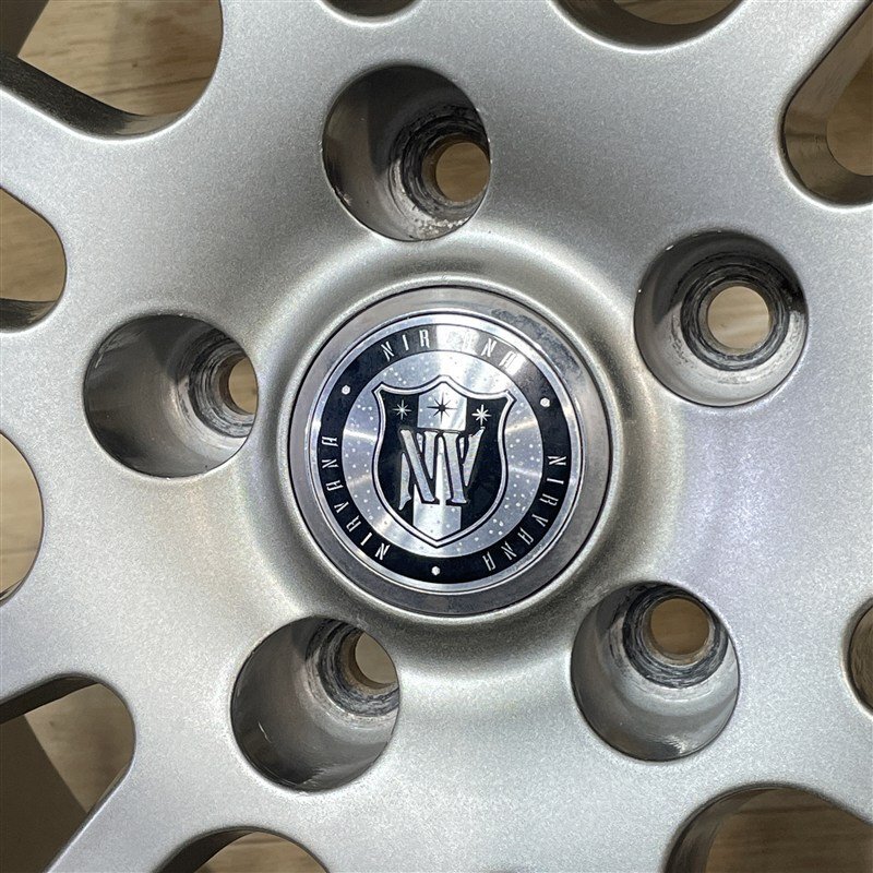 90系 ノア ヴォクシー RP6・7・8 ステップワゴン 等 ニルヴァーナ 6.5-16+40 5H114.3 16インチ ホイール 4本セット 002Rの画像6