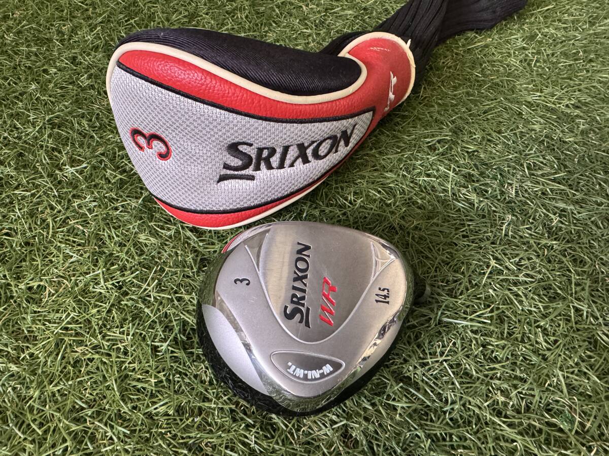 【中古/ヘッド】SRIXON WR #3/14.5度 フェアウェイウッドヘッド ヘッドカバー付