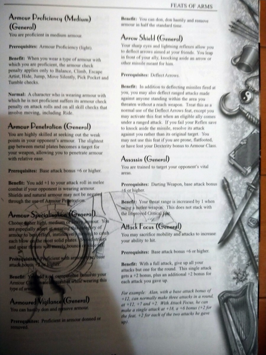 TRPG D&D 3版 英語版 サードパーティ Ultimate Feats_画像7