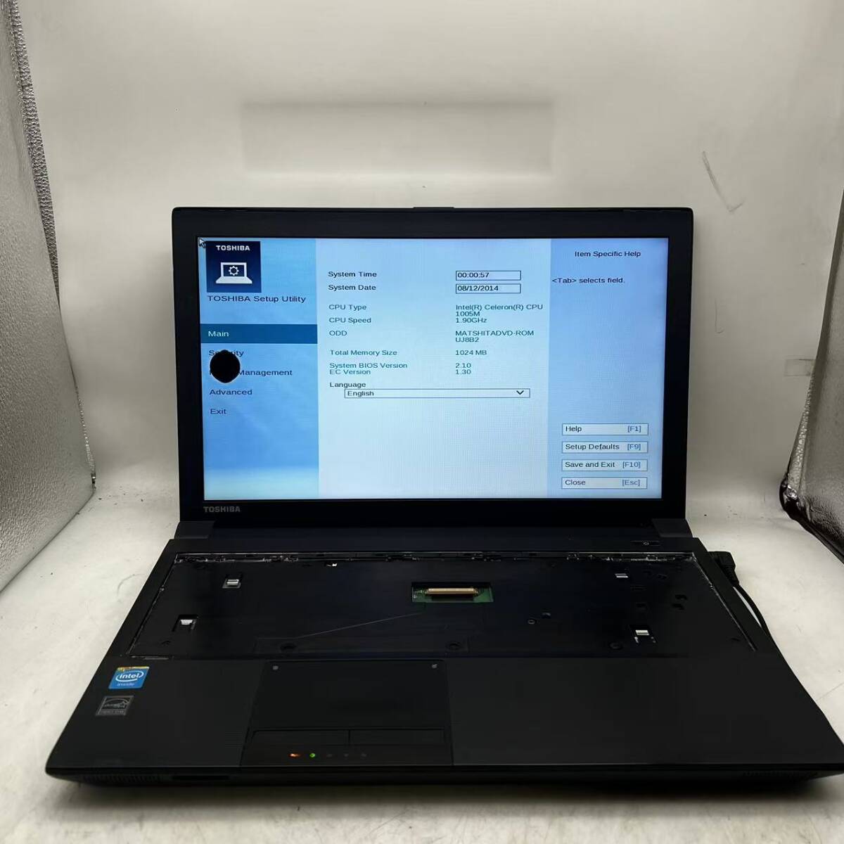 TOSHIBA/B453/Celeron 1005M/15.6インチ/S25_画像1