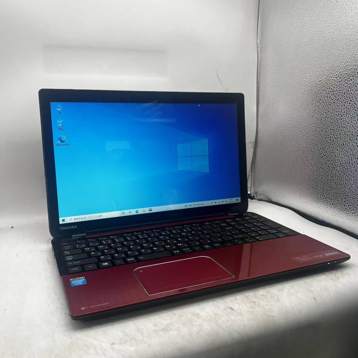 office2019/Win10/toshiba/T653/46JR/Celeron 847/メモリ 4GB/HDD 500GB/15.6インチ/タッチパネル/DVD/1