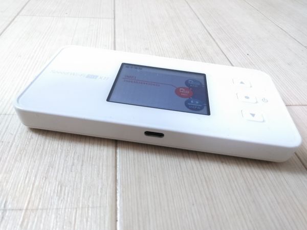 KDDI NEC Speed Wi-Fi 5G X11 NAR01 ограничение использования суждение 0 ограничение использования 0 #170MT