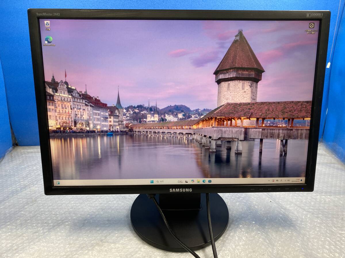 SAMSUNG SyncMaster2443 2443BWPLUS 24 дюймовый жидкокристаллический монитор б/у рабочий товар (DP23) SAMSUNG SyncMaster2443 2443BWPLUS 24 дюймовый жидкокристаллический монитор б/у рабочий товар (DP23)