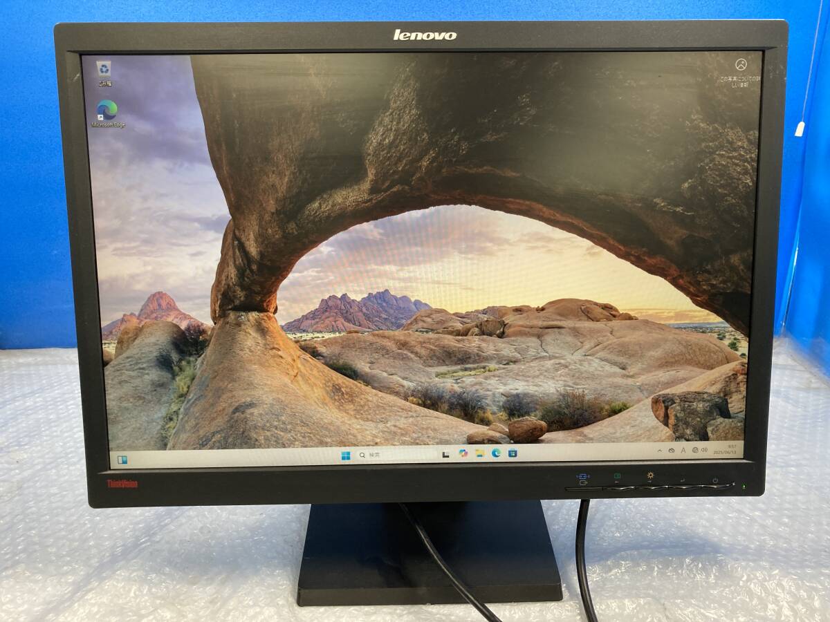 Lenovo ThinkVision L2250p 2572HB6 22 -дюймовый широкий жидкокристаллический монитор б/у рабочий товар (DP57) Lenovo ThinkVision L2250p 2572HB6 22 -дюймовый широкий жидкокристаллический монитор б/у рабочий товар (DP57)