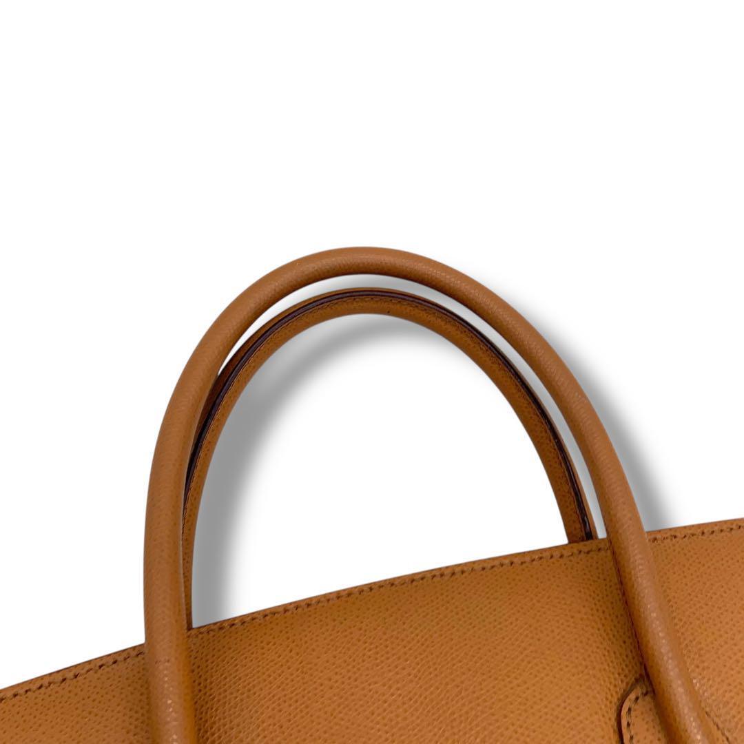 極美品!XXI SECOLO イタリア製 レザー ブラウン ハンドバッグ A4可 極美品 XXI SECOLO イタリア製 レザー ブラウン ハンドバッグ A4