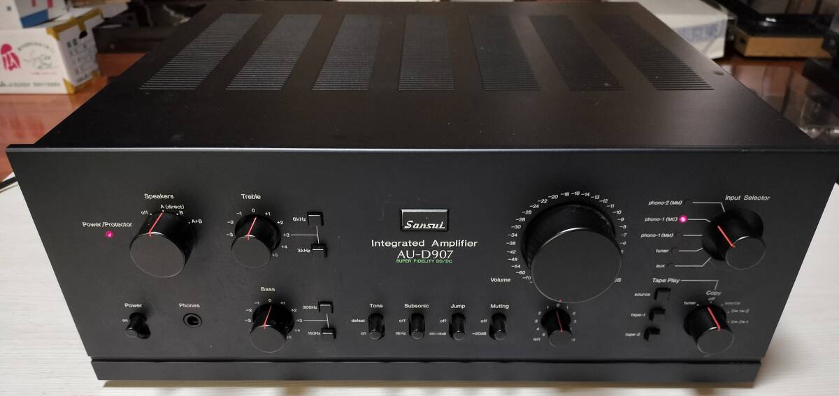 *** SANSUI( Sansui, ландшафт )AU-D907 Y142,000(1979 год примерно ) сначала сначала красивый . работа. сделаю . очень сожаление . Junk..***