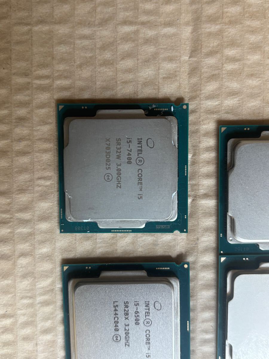 CPU Intel Core i5-8400×3/7400/6500×2 все 6 листов 