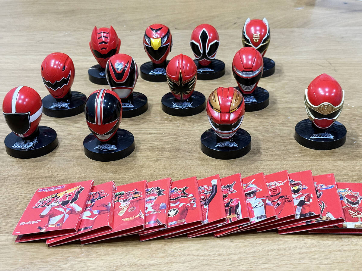 【未開封品】マスコレプレミアム ~赤の伝説~ ゴーカイレッド&アカレッド スーパー戦隊マスクコレクション ~赤の伝説~ I II III