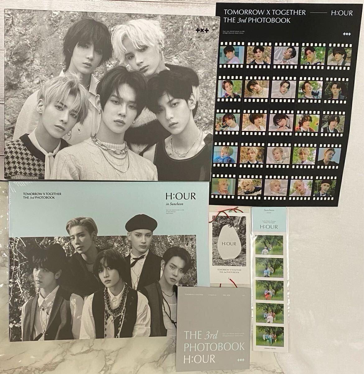 TOMORROW X TOGETHER - TXT フォトブック H:OUR 2セット DVD