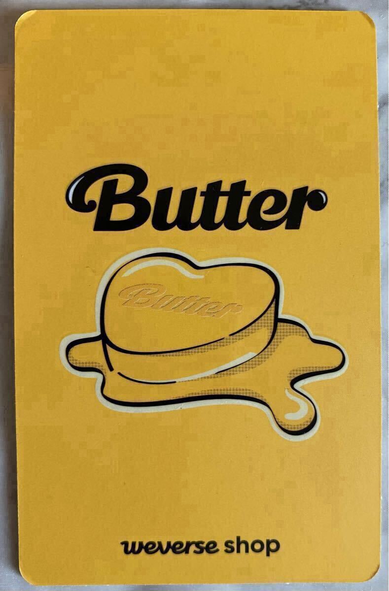BTS 公式 Butter Cream.ver 新品未再生 Weverse Shop global 特典 トレカ フィルム JIMIN ジミン