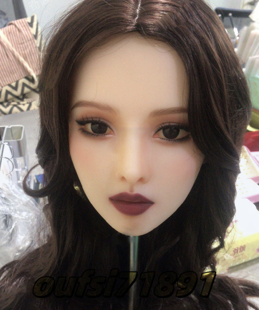 人気上昇中 完璧メイク 頭部単品 容姿端麗 TPEヘッド ヘッドのみ ウイッグタイプ 100-170CM以上に適用 実物寫真 S065