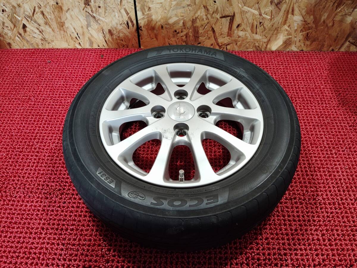  малолитражный легковой автомобиль и т.д. ICLE I kruIC 13×4J OFF43 4H PCD100 Yokohama YOKOHAMA ECOS ES31 155/65R13 распродажа!!