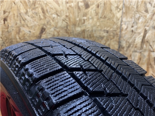 オーリス等に ブリヂストン BLIZZAK VRX 195/65R15 ハブ60 15×6J PCD114.3 5H スチール付き 売切!!