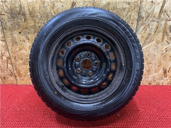 オーリス等に ブリヂストン BLIZZAK VRX 195/65R15 ハブ60 15×6J PCD114.3 5H スチール付き 売切!!