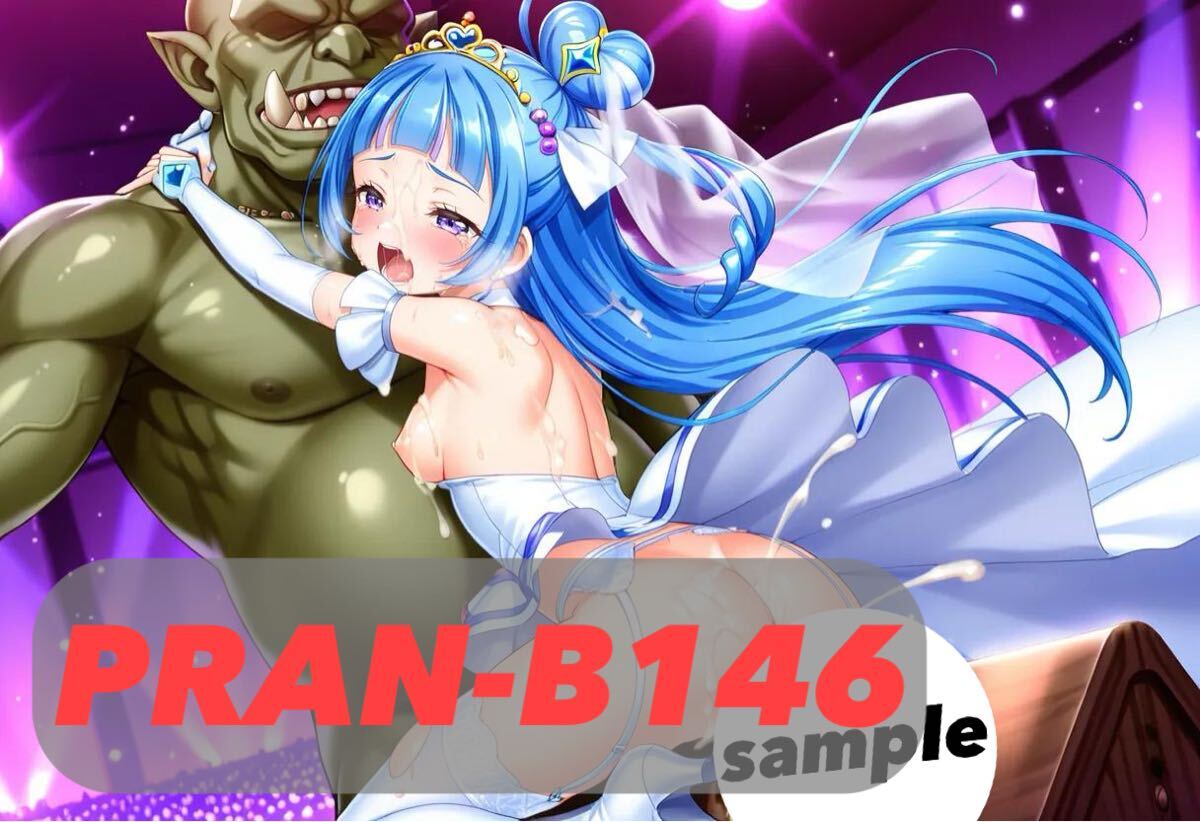 5枚セット PRAN-B4 オリキャラ/アニメ/AI/同人/ブロマイド/イラスト/L判/寫真/ポスター/オリジナルキャラ
