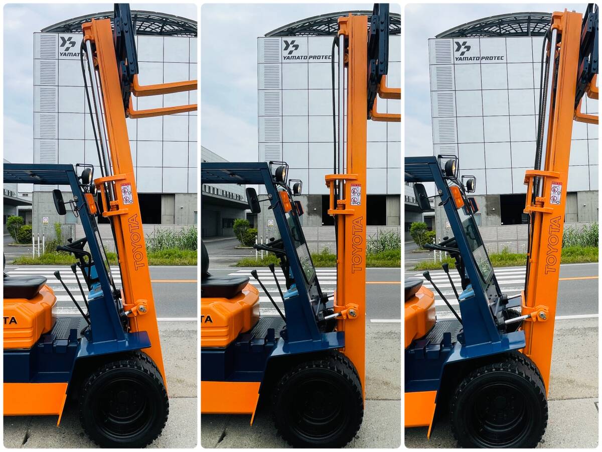 フォークリフト サイドシフト トヨタ TOYOTA 2.5TON 40- 5FG25 E6 アワー1675時(shí)間 下取り可能　運(yùn)送可能　引き取り可能　現(xiàn)物確認(rèn)可能