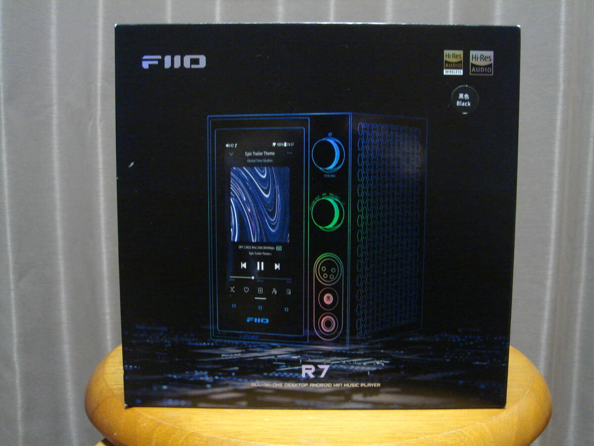 FiiO フィーオ R7 black Android 10 デスクトップオーディオ ネットワークプレーヤー FIO-R7-B