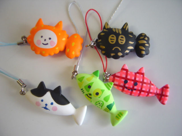 ♯Hzi09LZネコ金魚ストラップ2全10種 ♯Hzi09LZネコ金魚ストラップ2全10種NEKO KINGYOなのね君クジタ