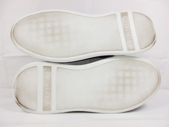  превосходный товар [JM талия nJ.M.WESTON] 202 замша кожа - ikatto спортивные туфли джентльмен обувь ( мужской ) size9 темно-синий серия 030MZA75580