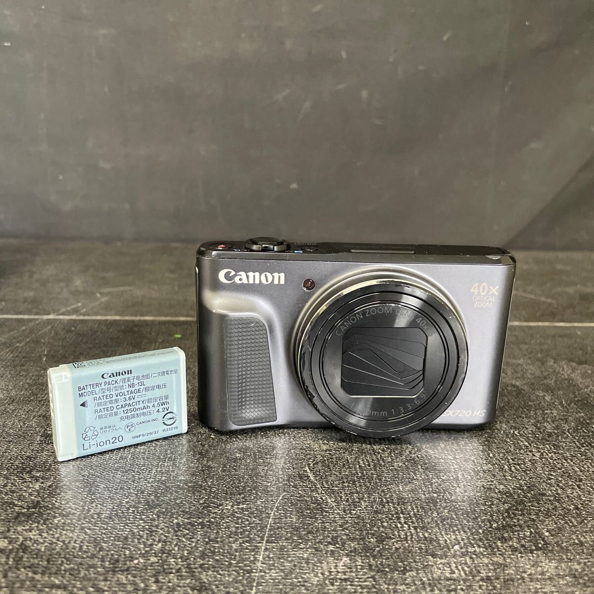 Canon PowerShot SX720 HS ブラック コンパクトデジタルカメラ バッテリー1個(gè) 動(dòng)作確認(rèn)済み キャノン パワーショット デジカメ