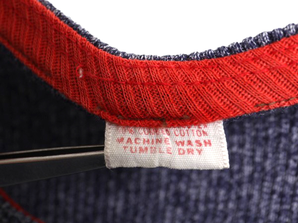 70s クルーネック リブ編み カットソー メンズ XS レディース S 程/ ヴィンテージ ストレッチ 半袖 Tシャツ ニット 無地 シンプル トップス