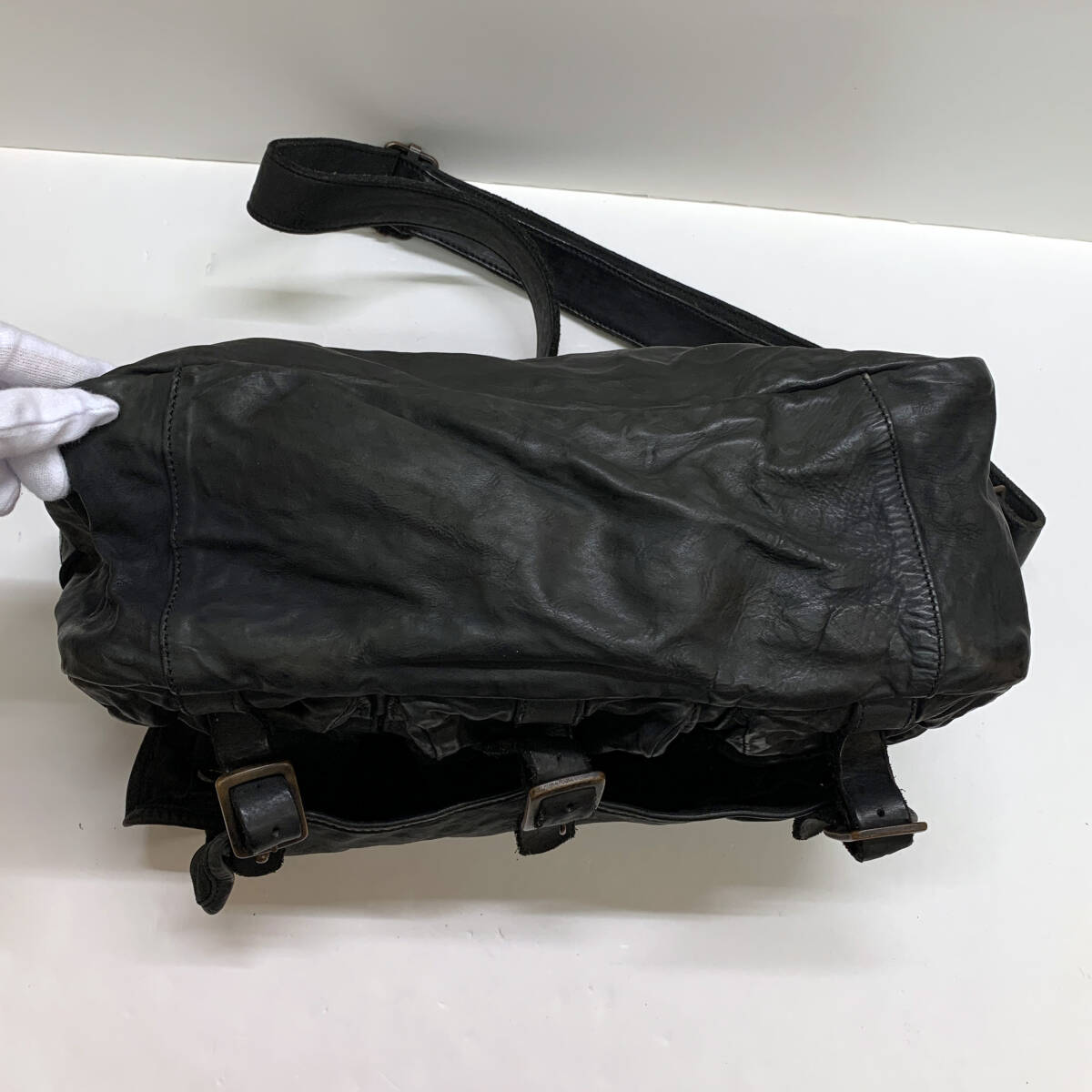 tu147 ISAMU KATAYAMA BACKLASH イサムカタヤマ バックラッシュ ショルダーバッグ ※中古