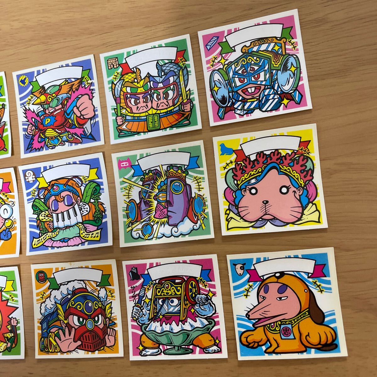 11.ビックリマン出品中！29弾 天使コンプ 12枚セット 后半弾 舊ビックリマン 送料無(wú)料 チョコ版 マイナーシール ロッテ 掃海天に折れあり